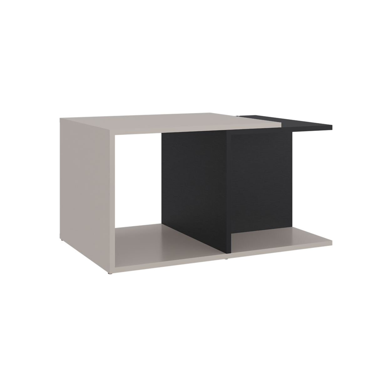 Mesa de Centro Cuera Capri y Wengue 75x3905cm Rectangular con Compartimientos - MESAS DE CENTRO | Bylmo