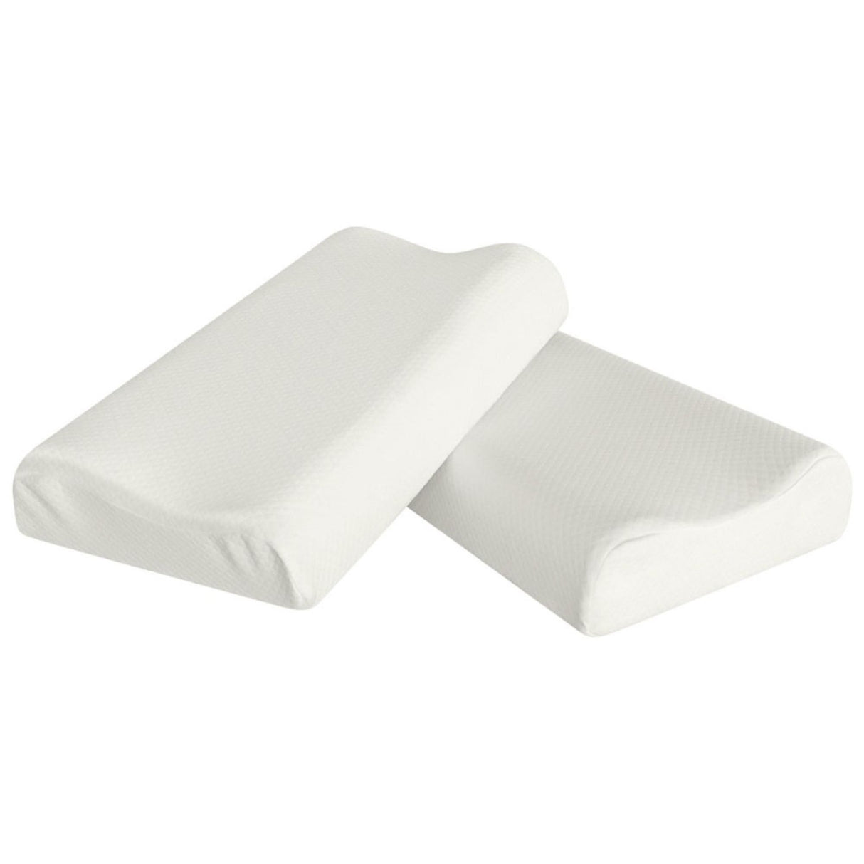 Combo 2 Almohadas Viscofoam Espuma Firme 59x39cm Para Dormir Boca Arriba Y De Costado - ALMOHADAS | Bylmo