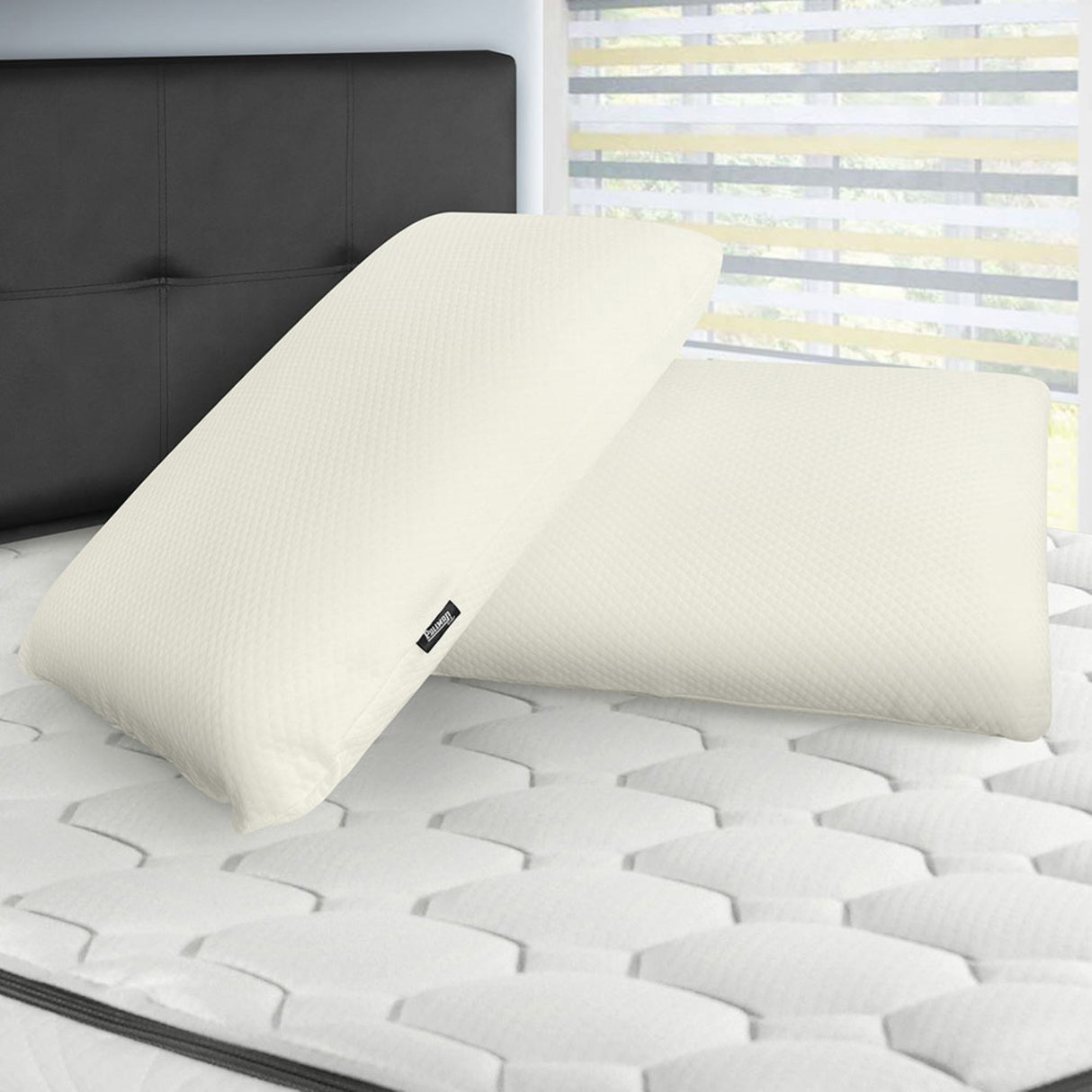Combo 2 Almohadas Super Memory Dream Espuma Firme 59x39cm Para Dormir Boca Arriba Y De Costado - ALMOHADAS | Bylmo