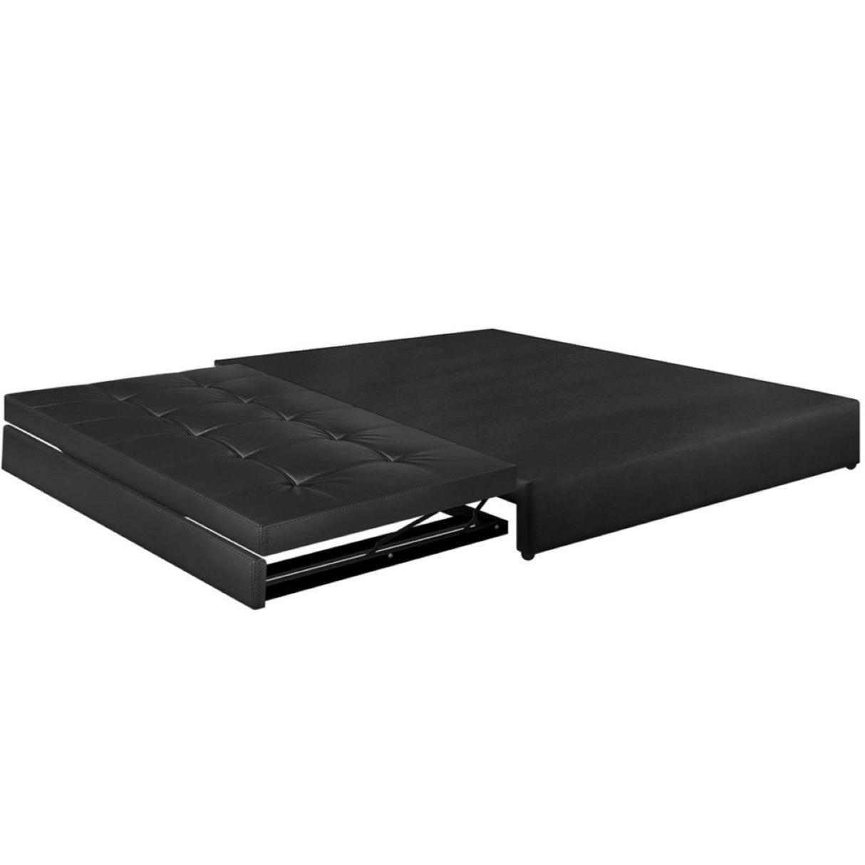 Cama Nido Angie Negro Sencilla 100 X 190 Cm sin Cabecero - CAMAS | Bylmo