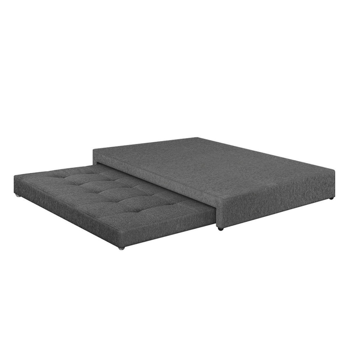 Cama Nido Junior Gris Doble 140 X 190 Cm sin Cabecero - CAMAS | Bylmo