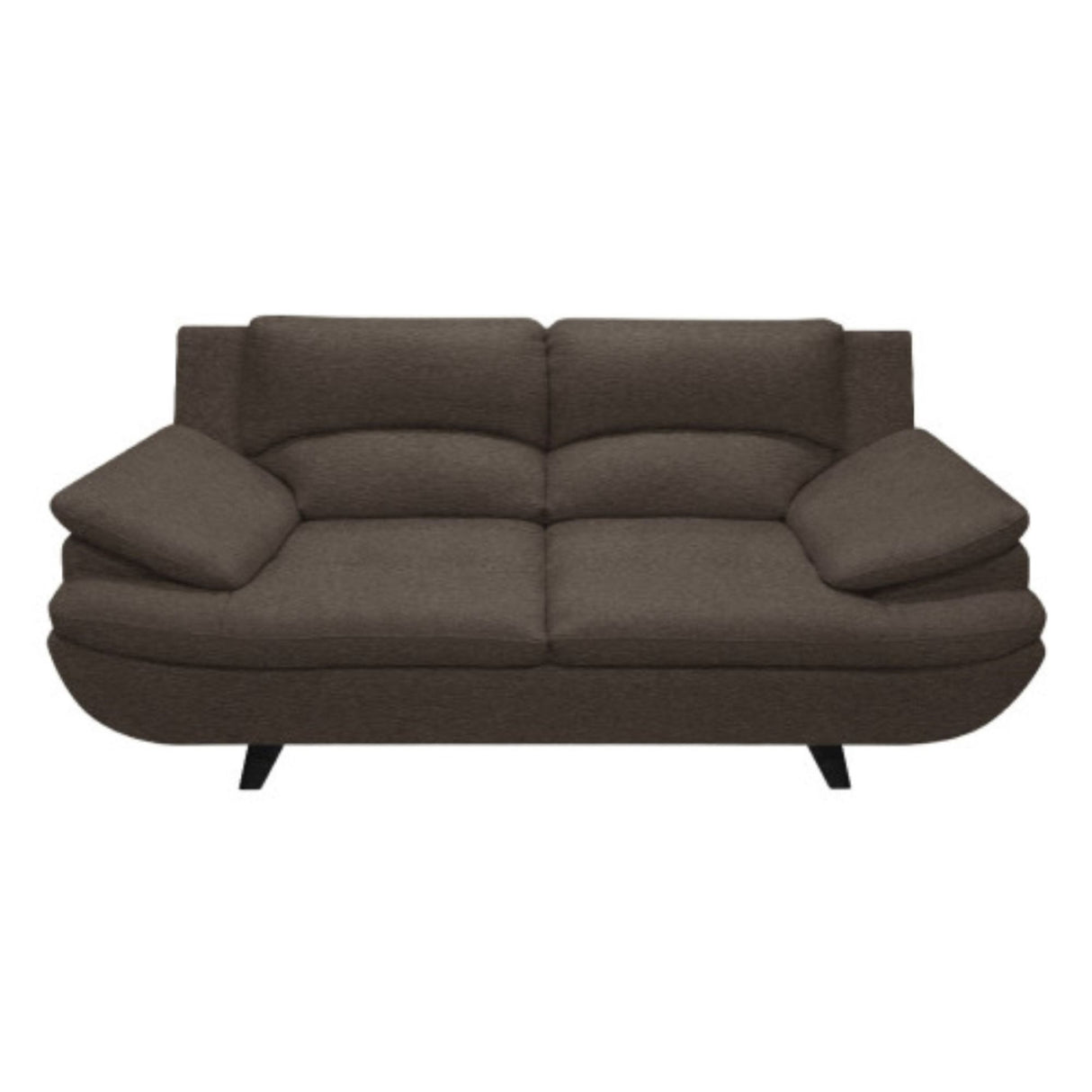 Sala Cindy Café 180x85cm de Tres Puestos con Apoya Brazos y Resistente a Rasguños - SOFAS Y POLTRONAS | Bylmo