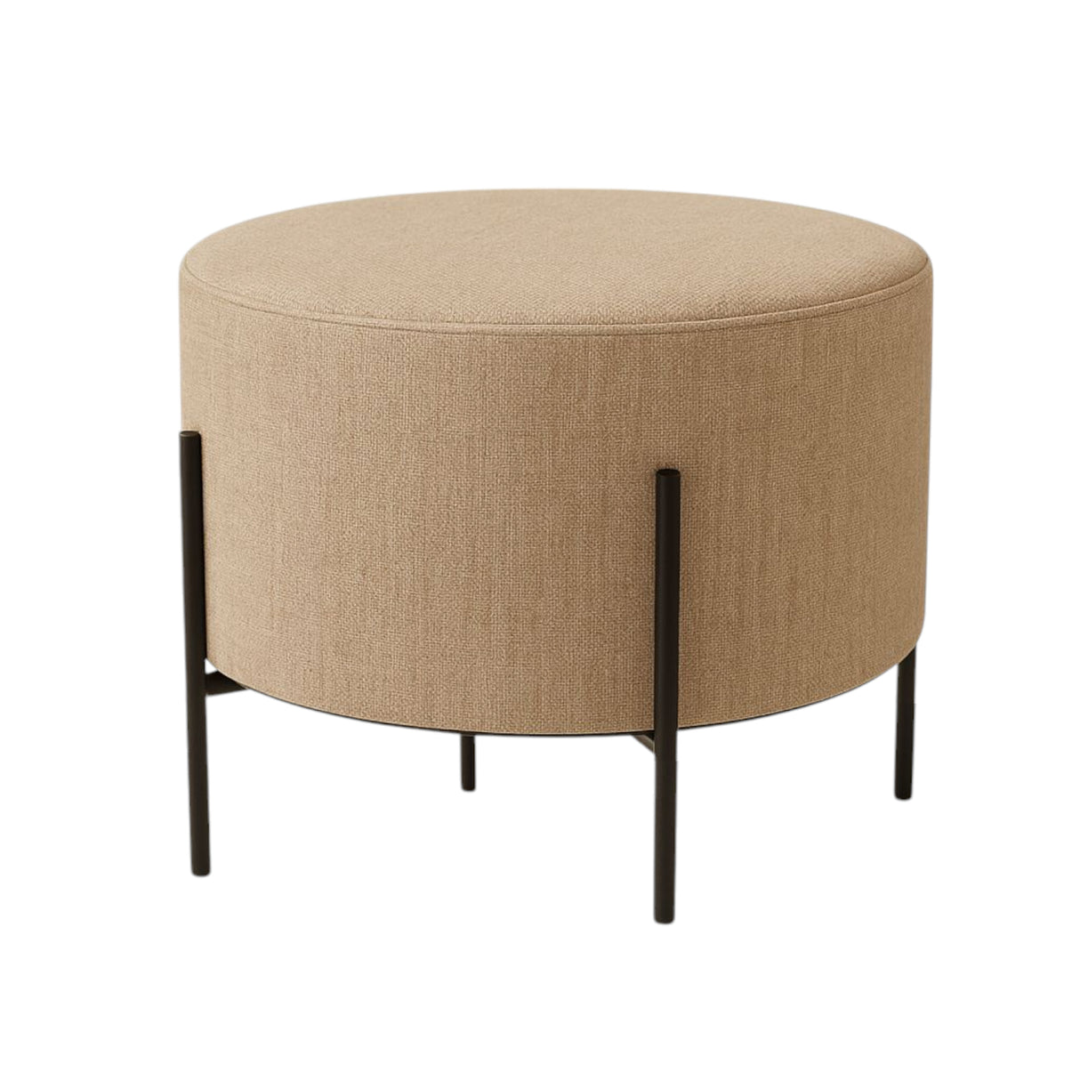 Sala Dubai Top Beige y Amaretto 160x70cm De Tres Puestos Antifluido con Mesa de Tv Puff y Mesa de Centro - SOFAS Y POLTRONAS | Bylmo