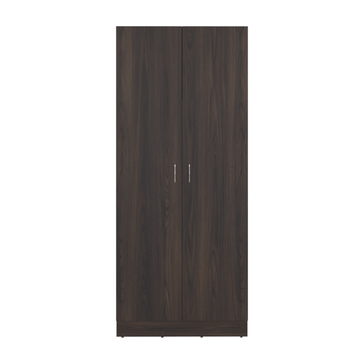 Alacena Dante Nogal y Wengue 76.5x181.2cm sin Cajones y con Dos Puertas - ALACENAS Y MUEBLES MICROONDAS | Bylmo