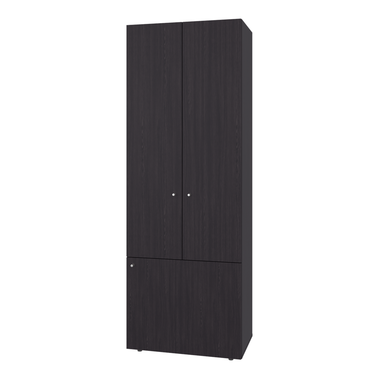 Closet Tuhogar Wengue 60x170cm sin Cajones y con Tres Puertas - CLOSETS | Bylmo