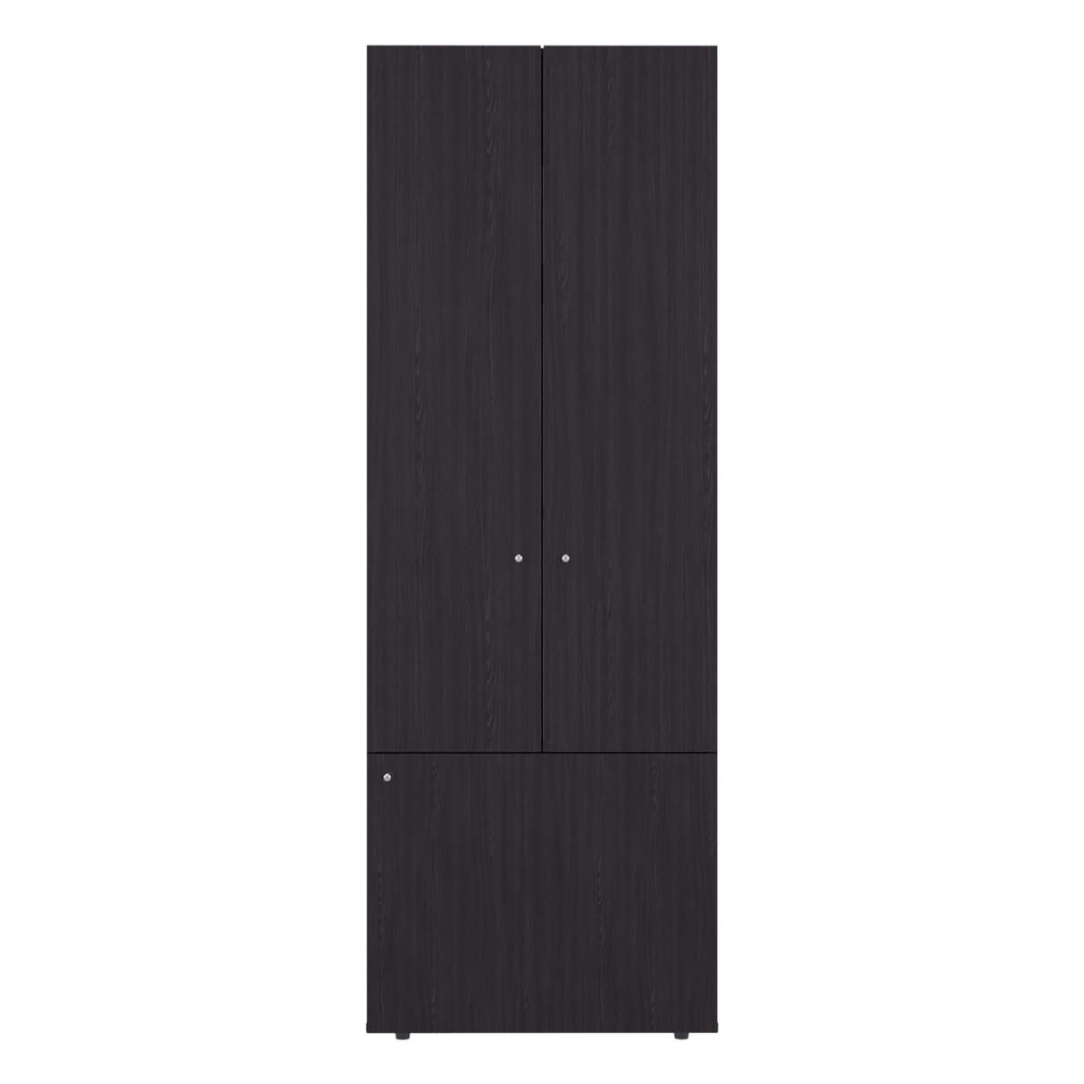 Closet Tuhogar Wengue 60x170cm sin Cajones y con Tres Puertas - CLOSETS | Bylmo