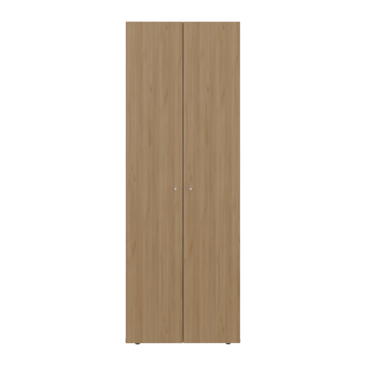 Closet Tuhogar Fresno Europeo y Blanco 60x170cm sin Cajones y con Dos Puertas - CLOSETS | Bylmo