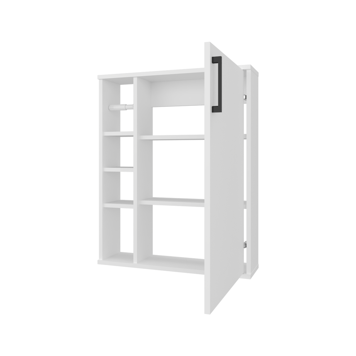 Organizador de Papel Higiénico Meller Blanco 60x74.1cm con Tres Entrepaños - OTROS MUEBLES PARA BANHO | Bylmo