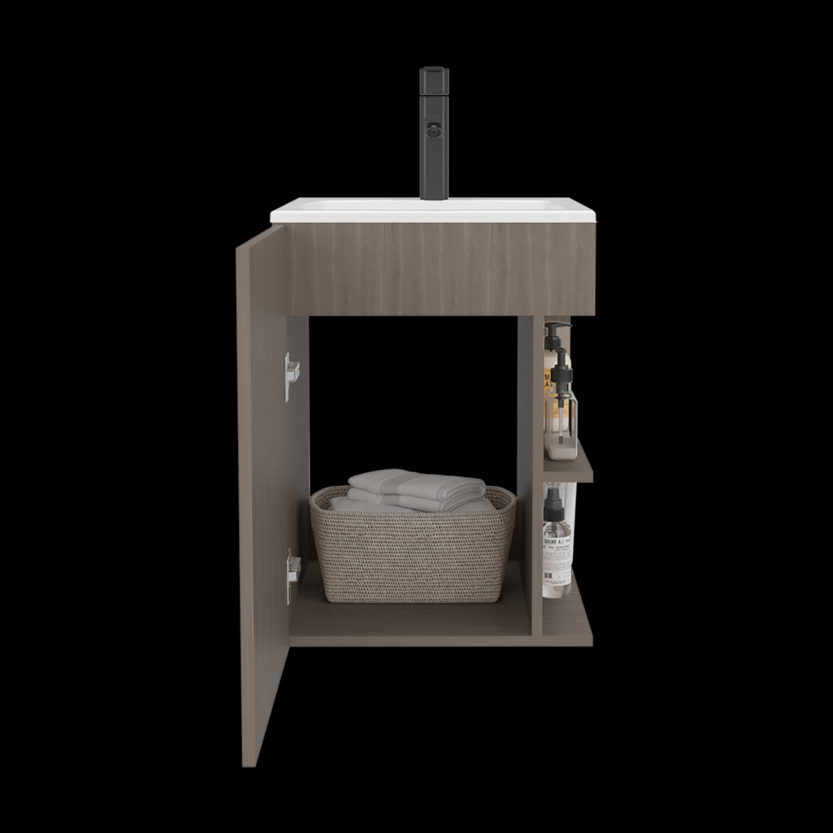 Mueble para Lavamanos Flotante Colton Bardolino 45x60.3cm Individual con Lavamanos - MUEBLES PARA LAVAMANOS | Bylmo