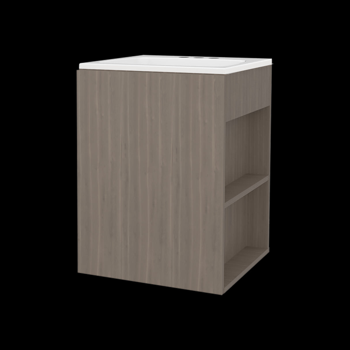 Mueble para Lavamanos Flotante Colton Bardolino 45x60.3cm Individual con Lavamanos - MUEBLES PARA LAVAMANOS | Bylmo