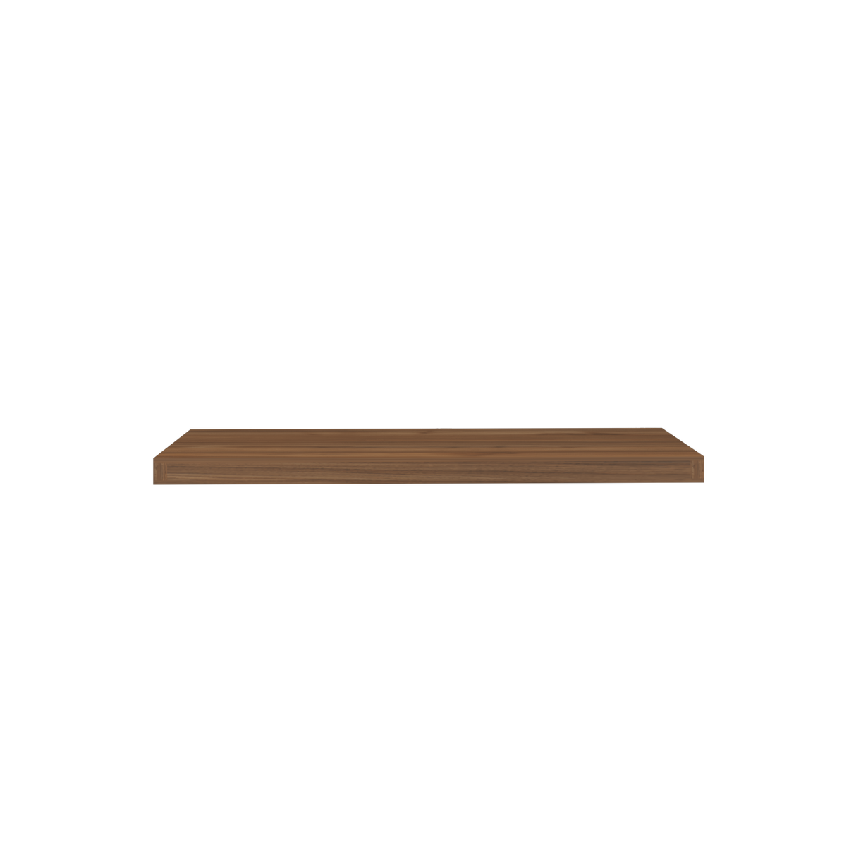 Repisa Gales 80x3.8cm Rectangular Flotante con Dos Entrepaños - REPISAS | Bylmo