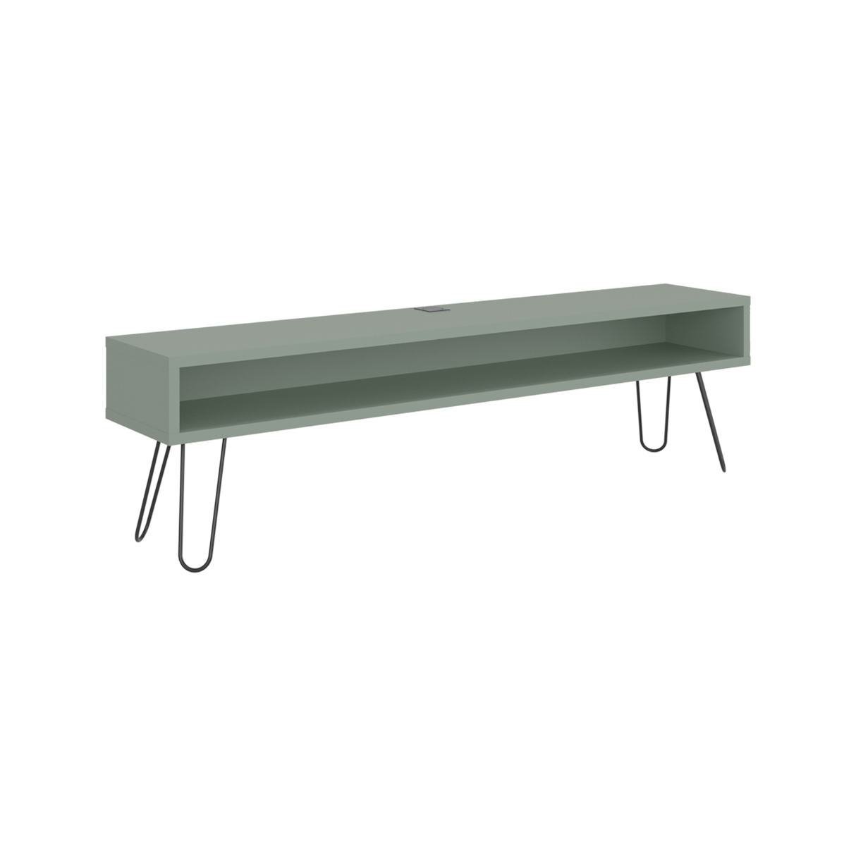 Rack de TV Luft Agave 180x49.5cm para TV Hasta 75" Pulgadas con Un Compartimiento - MUEBLES DE TV | Bylmo