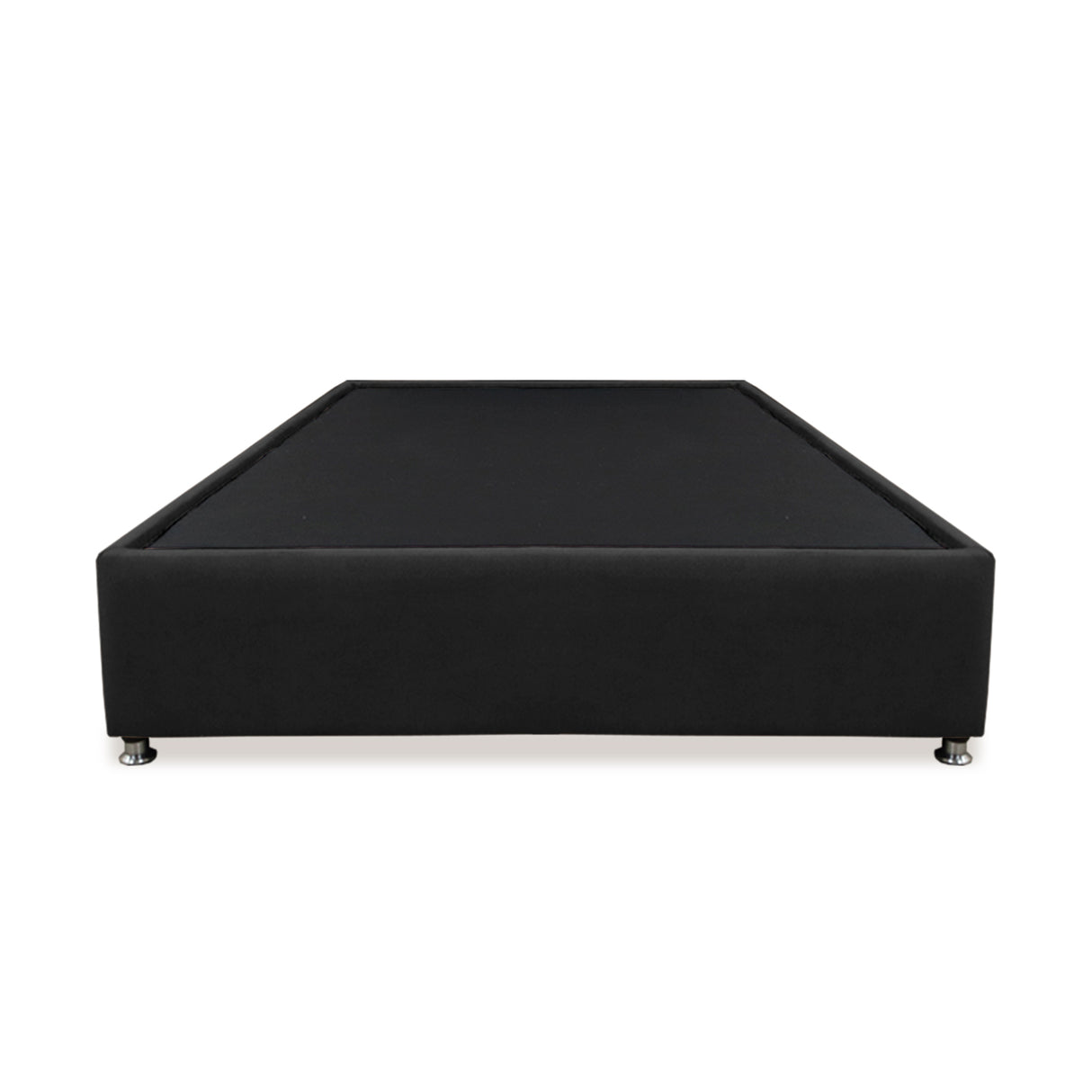 Base Cama Graf Negro para Cama Semidoble 120 X 190 Cm con Patas - CAMAS | Bylmo