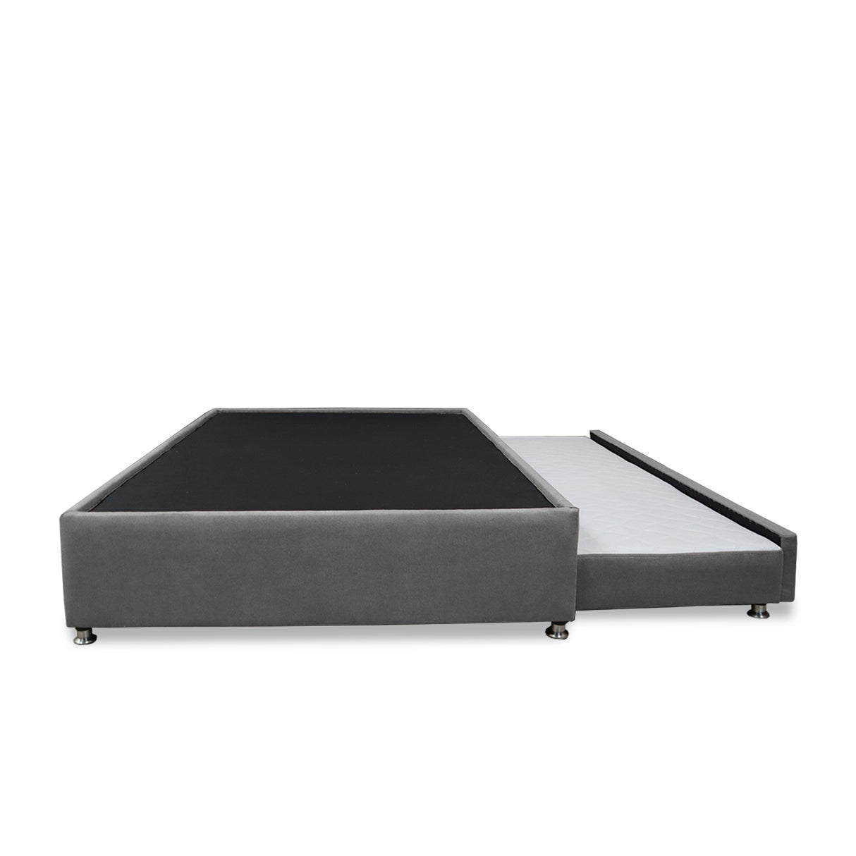 Cama Tarima Nido Comfort Gris para Cama Semidoble 120 X 190 Cm con Patas - CAMAS | Bylmo