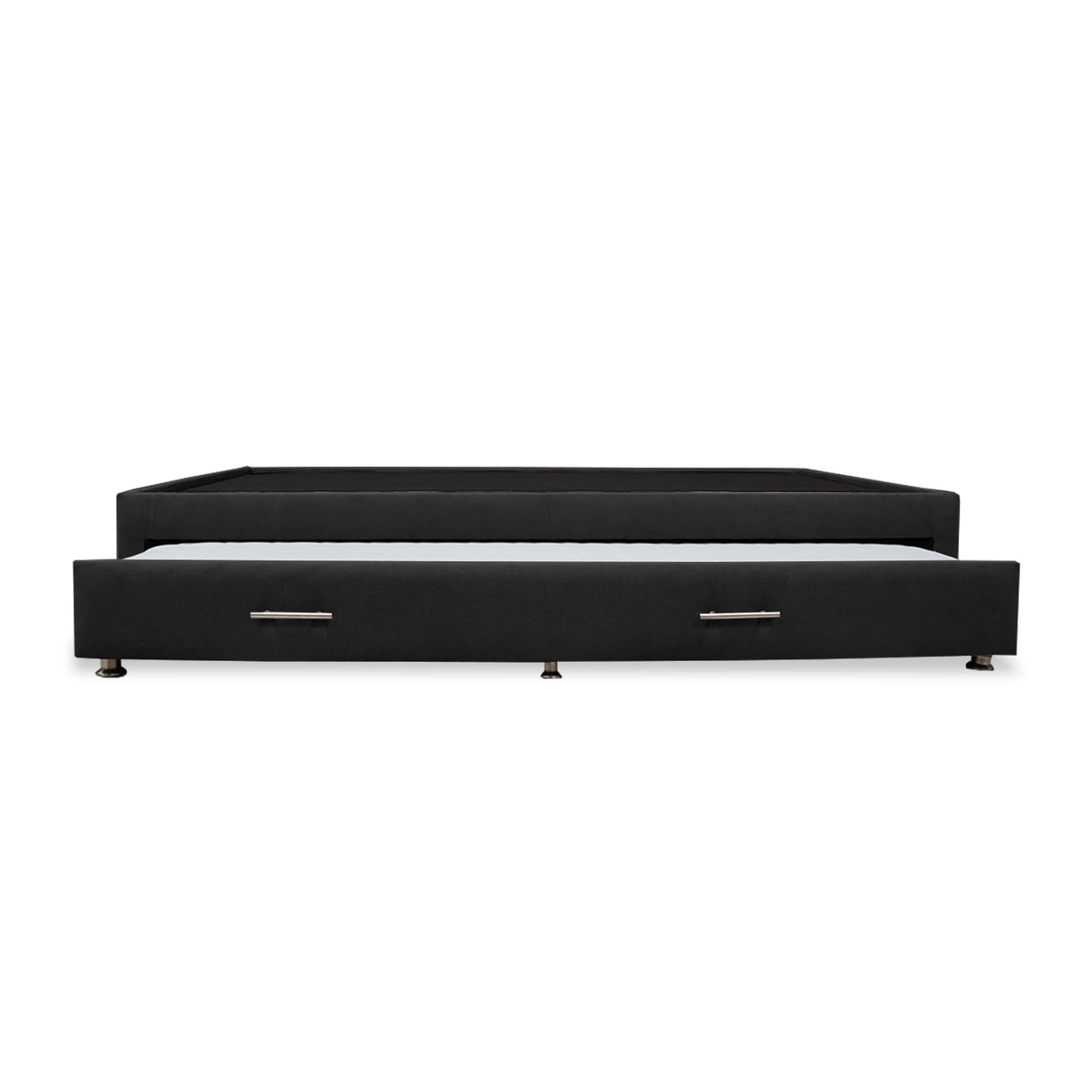 Cama Tarima Nido Comfort Negro para Cama Semidoble 120 X 190 Cm con Patas - CAMAS | Bylmo