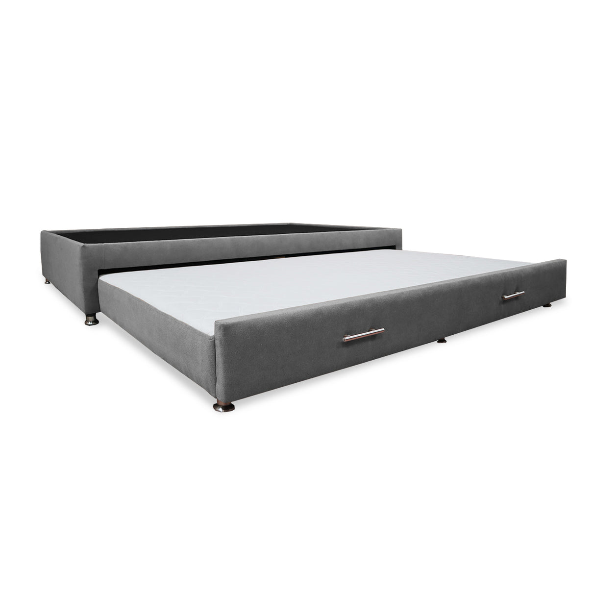 Cama Tarima Nido Comfort Gris para Cama Doble 140 X 190 Cm con Patas - CAMAS | Bylmo