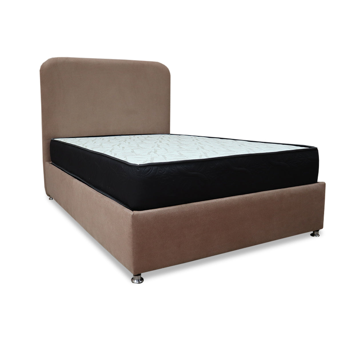 Combo Base Cama y Colchón Comfort Camel para Cama Sencilla 100 X 190 Cm con Patas - CAMAS | Bylmo