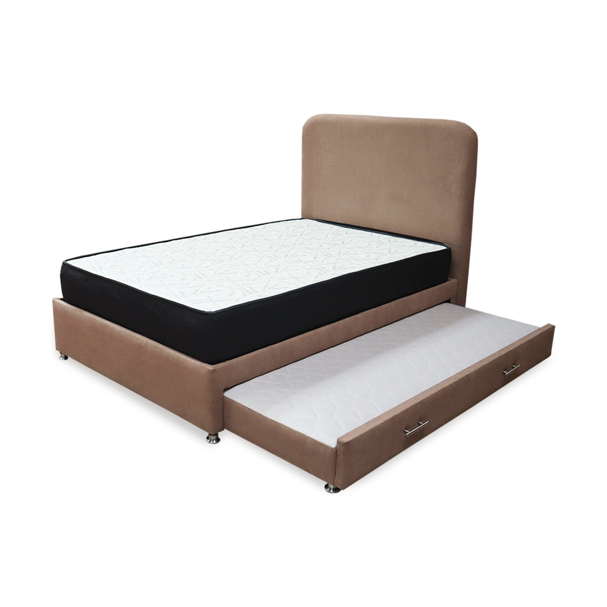 Combo Cama Tarima y Colchón Comfort Camel para Cama Doble 140 X 190 Cm con Patas - CAMAS | Bylmo