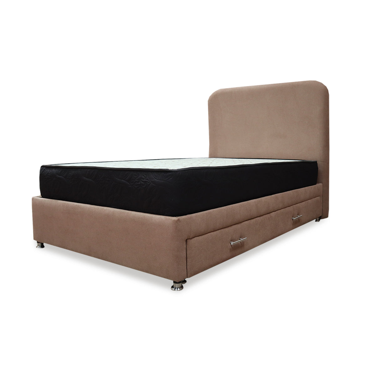 Combo Cama Tarima y Colchón Comfort Camel para Cama Doble 140 X 190 Cm con Patas - CAMAS | Bylmo
