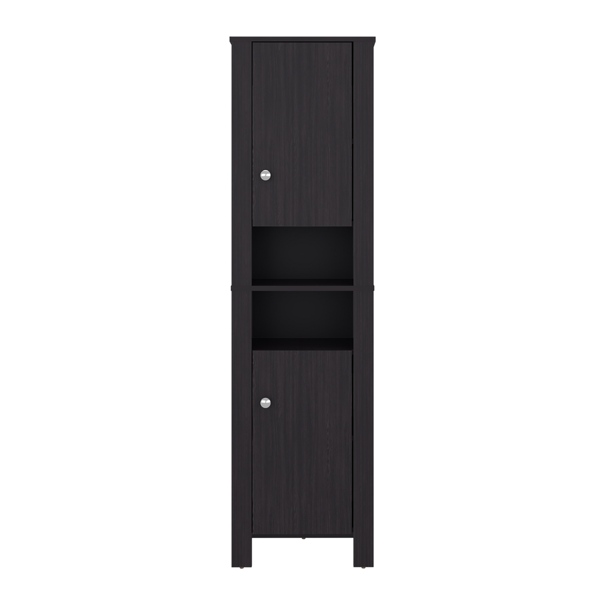 Mueble Auxiliar para Baño Vanessa Wengue 44.1x160.7cm con Tres Entrepaños y con Patas - OTROS MUEBLES PARA BANHO | Bylmo