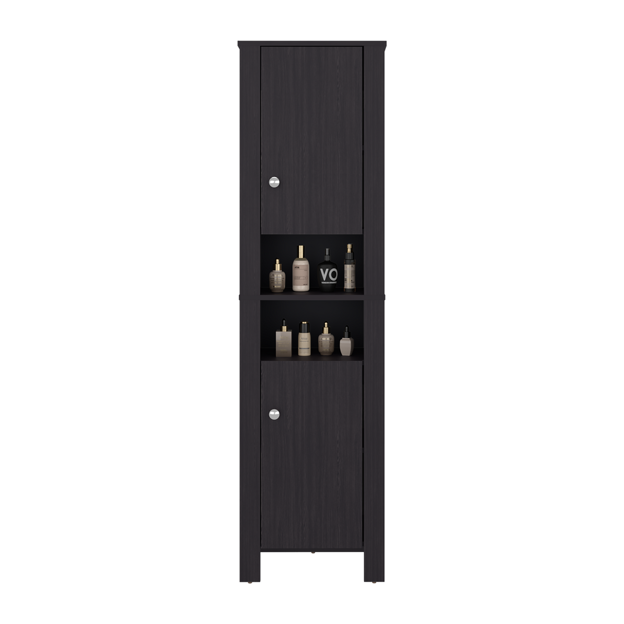 Mueble Auxiliar para Baño Vanessa Wengue 44.1x160.7cm con Tres Entrepaños y con Patas - OTROS MUEBLES PARA BANHO | Bylmo