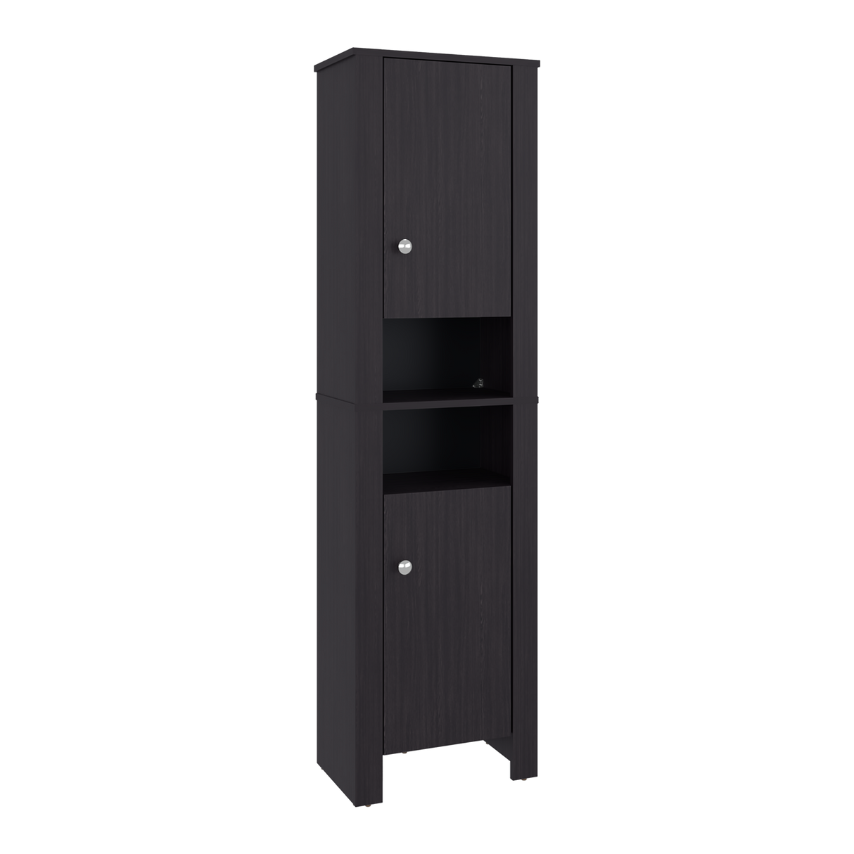 Mueble Auxiliar para Baño Vanessa Wengue 44.1x160.7cm con Tres Entrepaños y con Patas - OTROS MUEBLES PARA BANHO | Bylmo