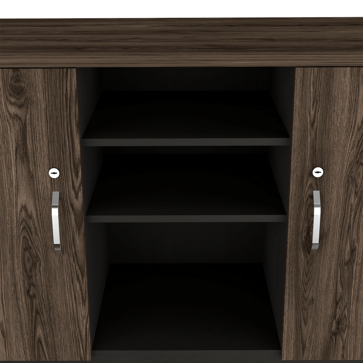 Archivador Home Office Coñac 120x75.7cm Carta sin Cajones y con Cerradura - ARCHIVADORES | Bylmo