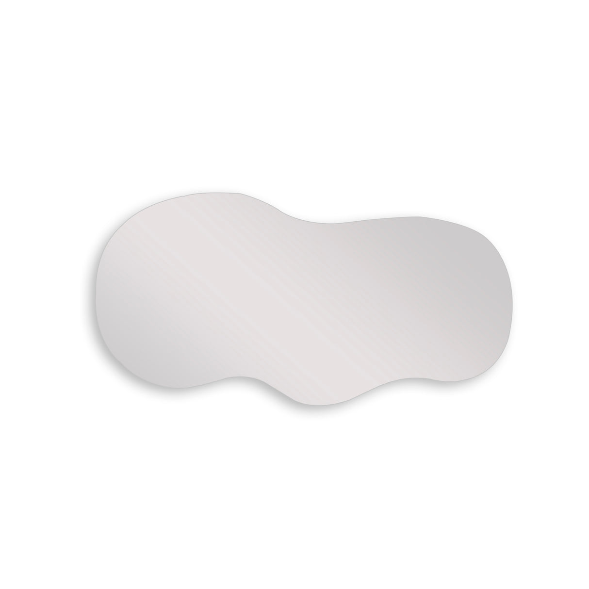 Espejo de Baño Asimetrico Cairo 120x60cm Flotado Sin Marco - ESPEJOS DE BANHO | Bylmo