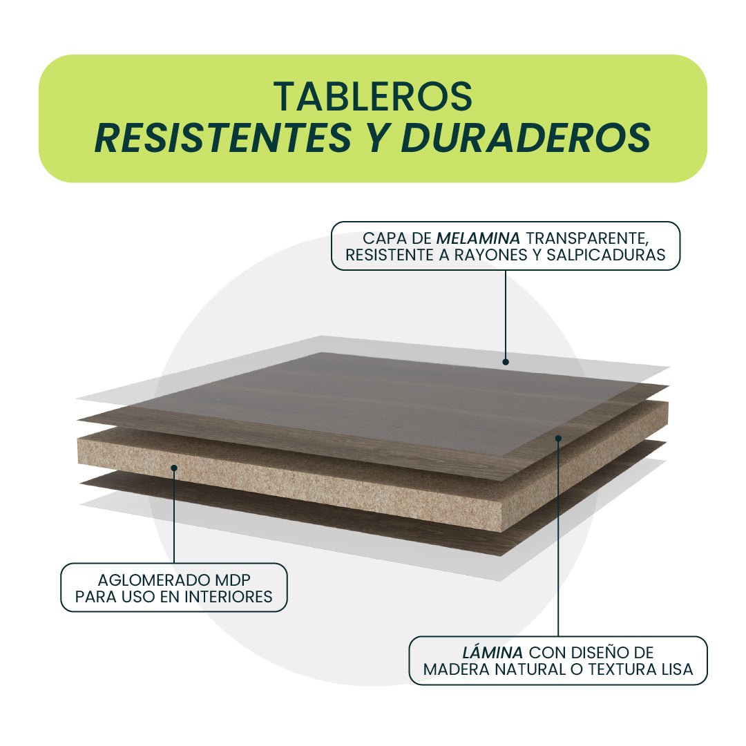 Escritorio Gamer Keria Lite Wengue 120x88.5cm sin Cajones - ESCRITORIOS | Bylmo