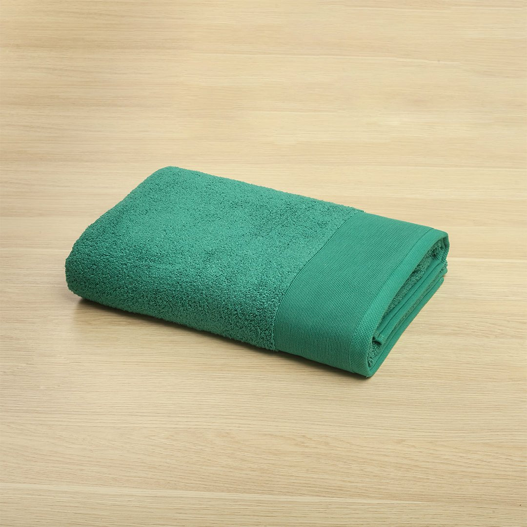 Toalla de Manos Modha Verde 40x70cm Fondo Entero - TOALLAS | Bylmo