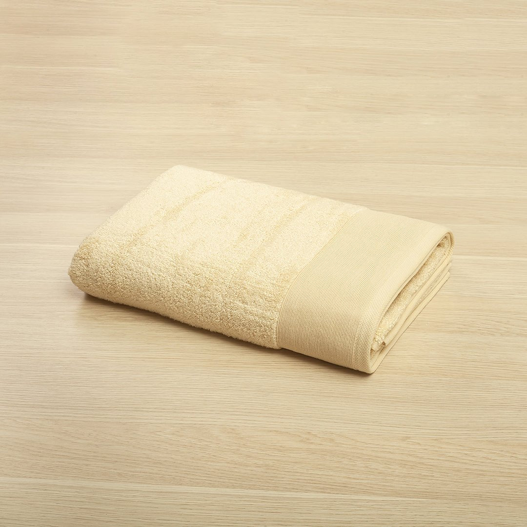 Toalla de Manos Modha Beige 40x70cm Fondo Entero - TOALLAS | Bylmo