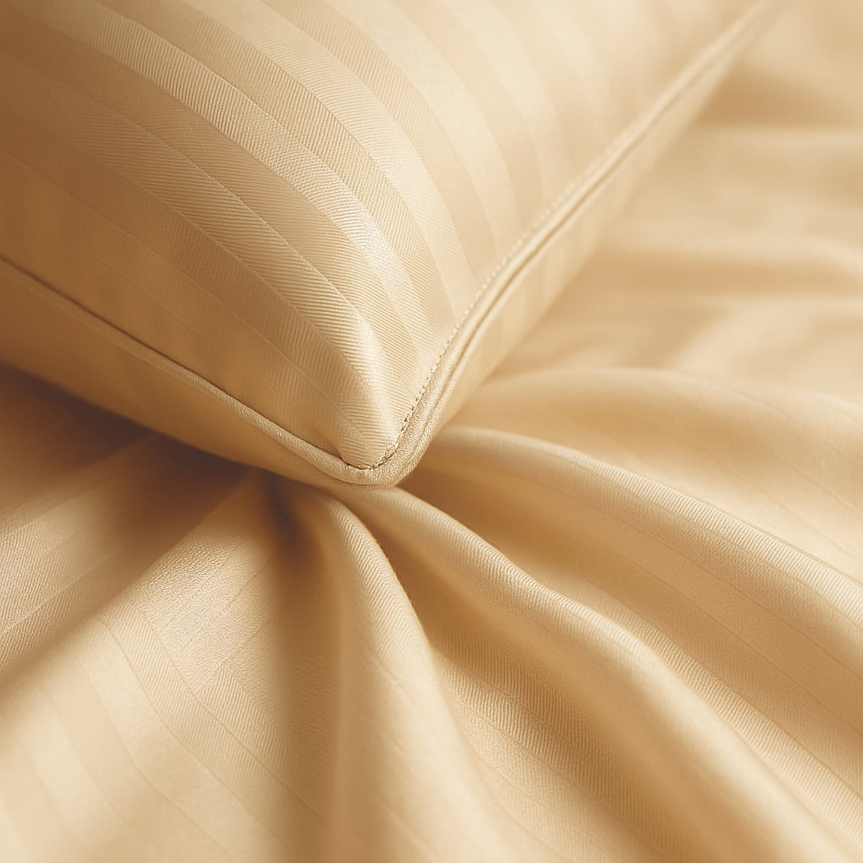 Juego de Sábanas Polialgodon Beige Claro Para Cama Sencilla 100 X 190 Cm Antiácaros y Antiarrugas - SABANAS | Bylmo