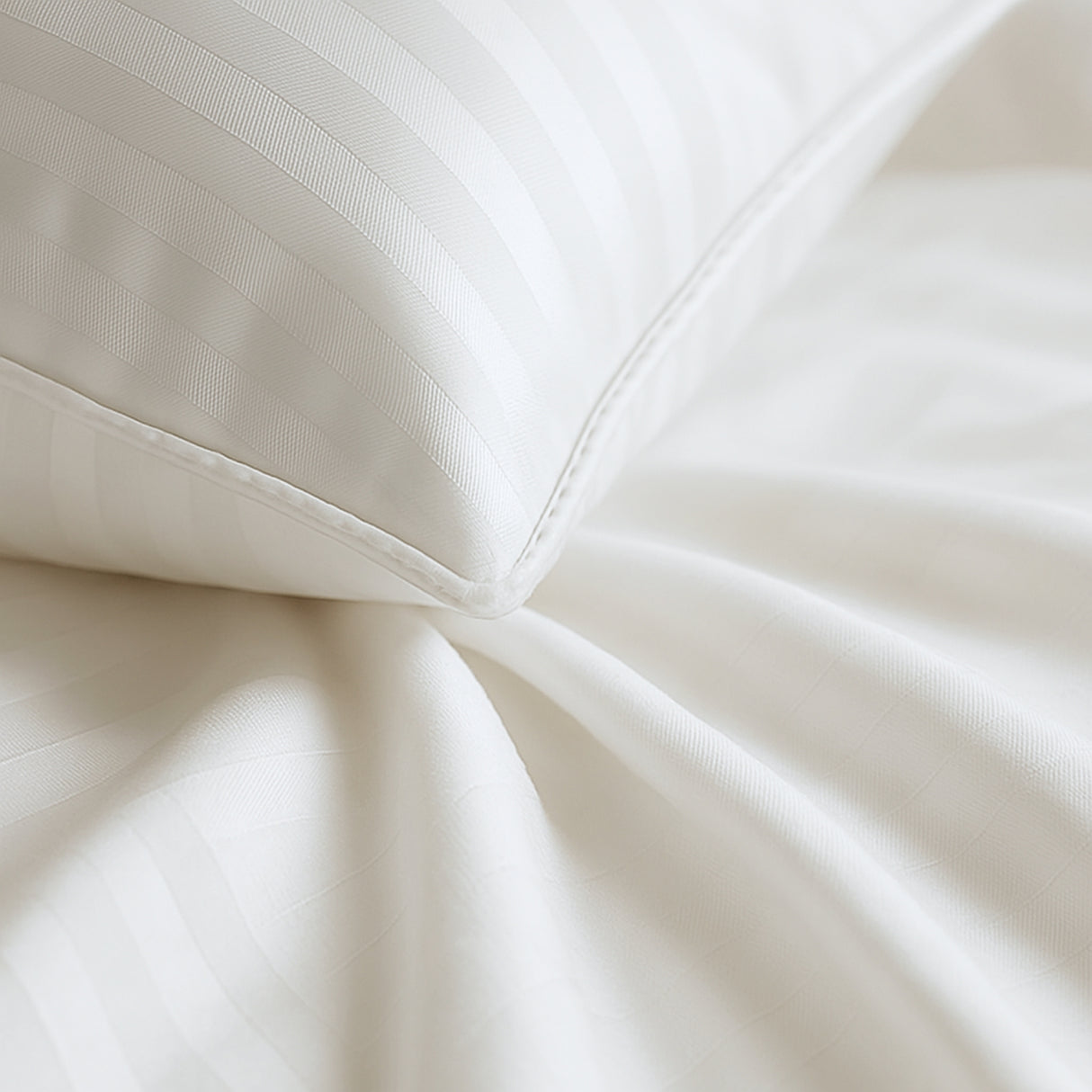 Juego de Sábanas Polialgodon Blanco Para Cama Queen 160 X 190 Cm Antiácaros y Antiarrugas - SABANAS | Bylmo
