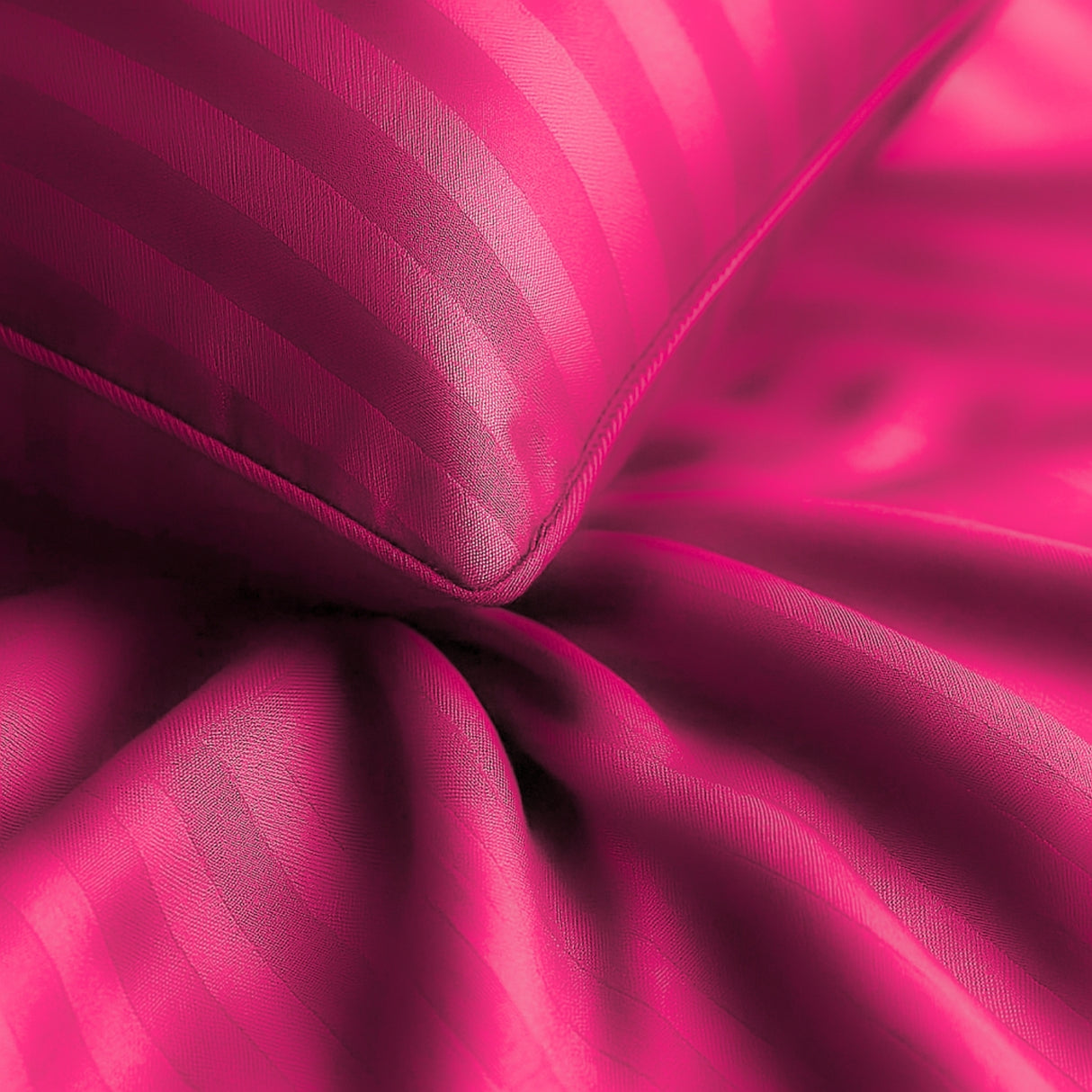 Juego de Sábanas Polialgodon Fucsia Para Cama King 200 X 200 Cm Antiácaros y Antiarrugas - SABANAS | Bylmo
