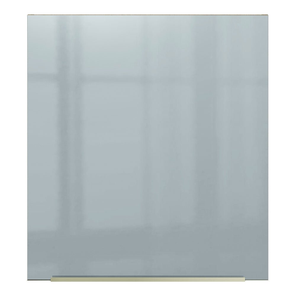 Mueble Superior de Cocina Lux Marron y Gris 60x66cm con Dos Entrepaños y con Una Puerta - MUEBLES SUPERIORES DE COCINA | Bylmo