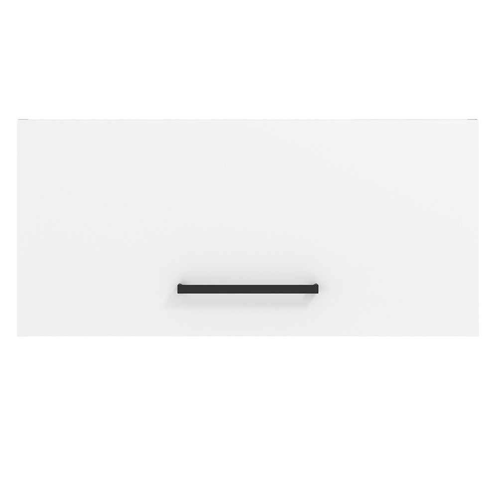 Mueble Superior de Cocina Agata Marron y Blanco 70x33cm con Un Entrepaño y con Una Puerta - MUEBLES SUPERIORES DE COCINA | Bylmo