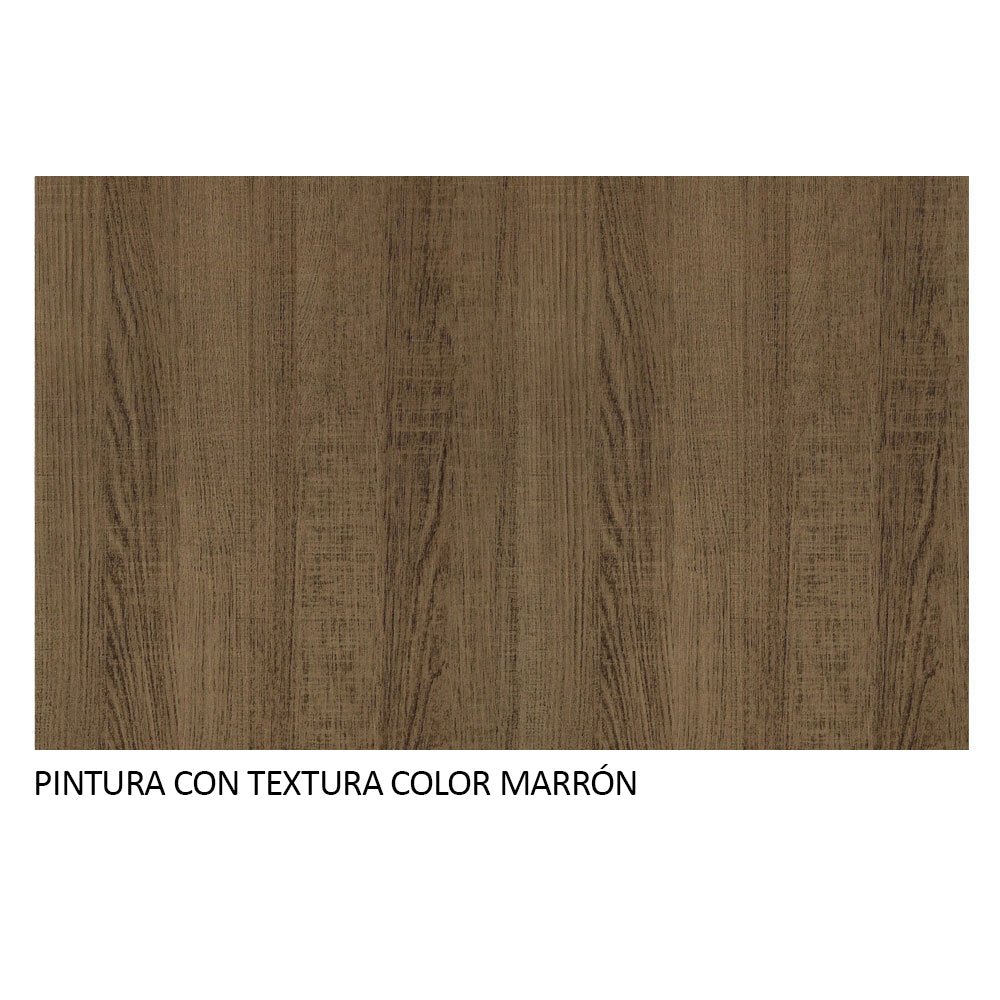 Cocina Integral Esquinero Modular Emilly Song Marron 261x186cm con Mesón de Madera Aglomerada Mdp sin Estufa con Un Cajón y con Catorce Entrepaños - COCINAS | Bylmo
