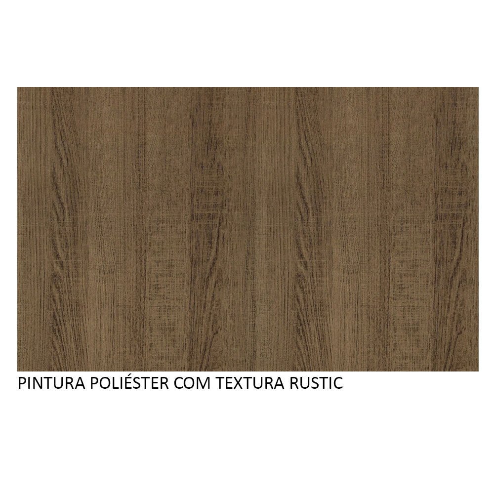Cocina Integral Modular Emilly Marron 137x186cm con Mesón de Madera Aglomerada Mdp sin Estufa con Un Cajón y con Nueve Entrepaños y Puerta Traslúcida Amarilla - COCINAS | Bylmo
