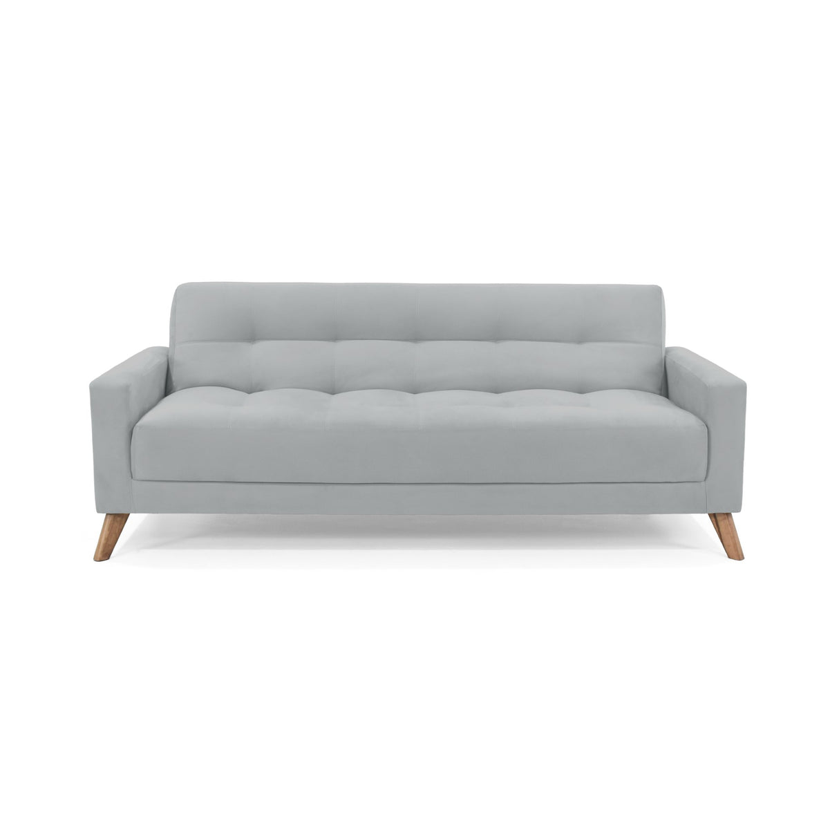 Sofá Cama Sahara Plata 206x82cm De Tres Puestos Reclinable y con Apoya Brazos - SOFAS Y POLTRONAS | Bylmo