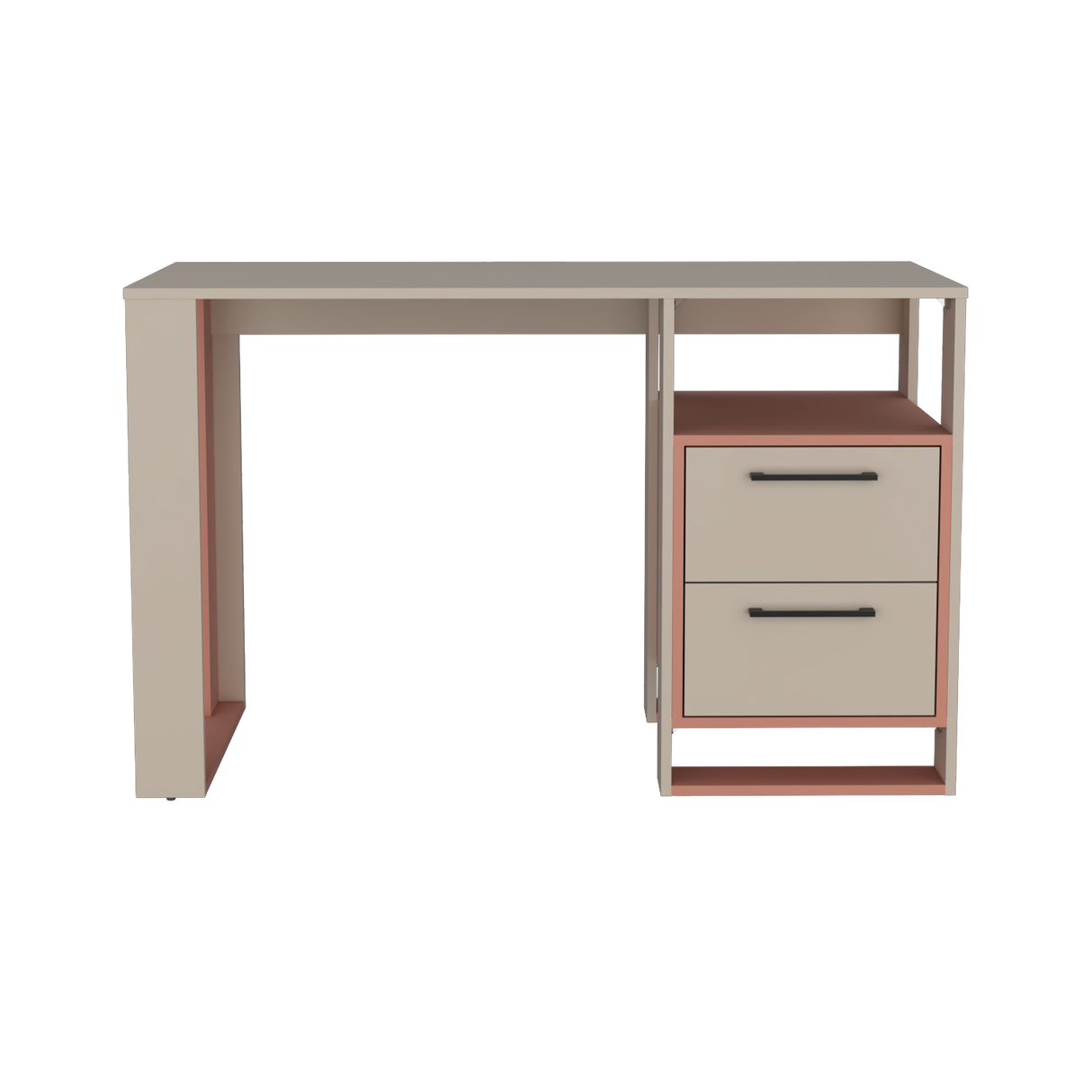 Escritorio Verlot Arupo Y Capri 120x75cm con Dos Cajones y con Archivador - ESCRITORIOS | Bylmo