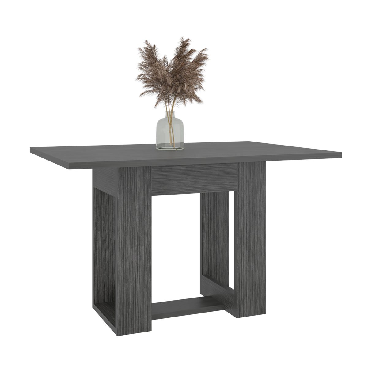 Comedor Volterra Roble Gris 120x74cm Rectangular de Cuatro Puestos sin Sillas - COMEDORES | Bylmo