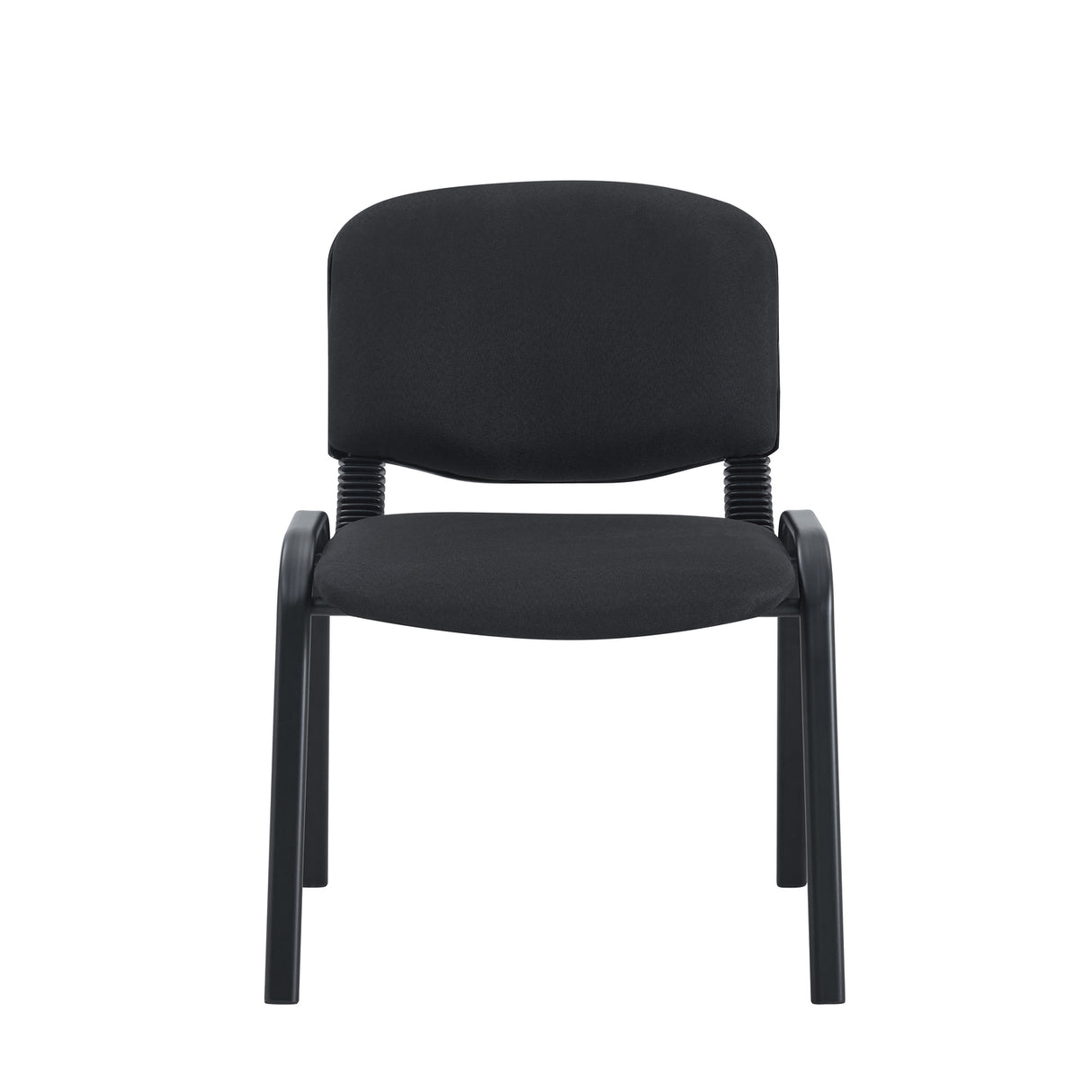 Set X 5 Sillas Interlocutoras BM 1122 Negro 54x77cm con Espaldar y sin Reposapies - SILLAS Y BUTACOS | Bylmo