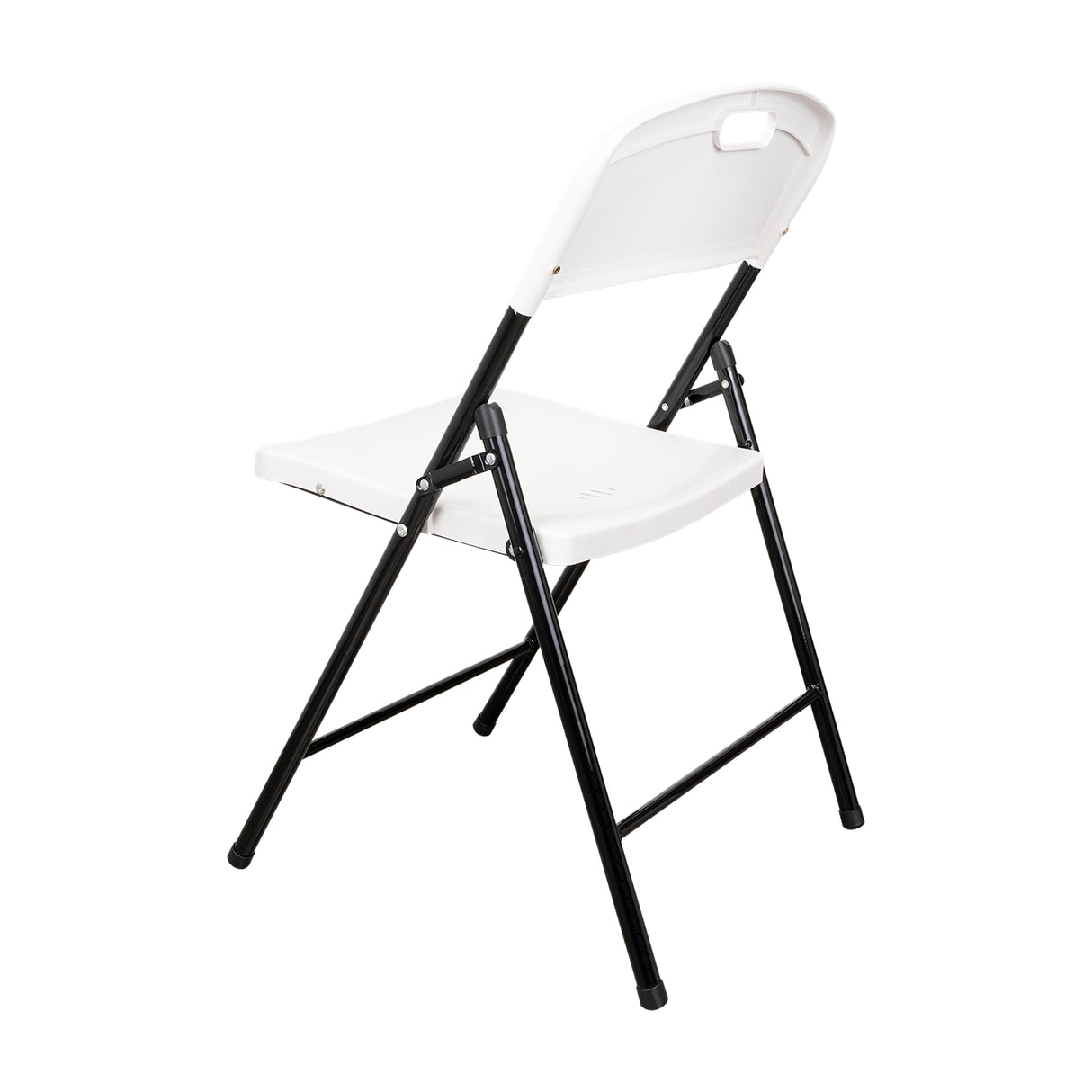 Set X 6 Sillas Interlocutoras BM F05 Blanco 39.5x79cm con Espaldar y sin Reposapies - SILLAS Y BUTACOS | Bylmo