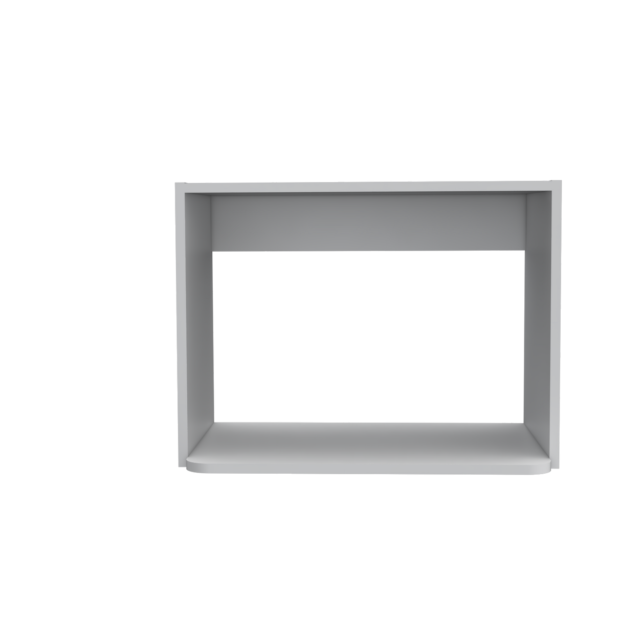 Mueble Auxiliar de Cocina Eco Blanco 60x45cm con Dos Compartimientos - BARRAS Y MUEBLES AUXILIARES | Bylmo