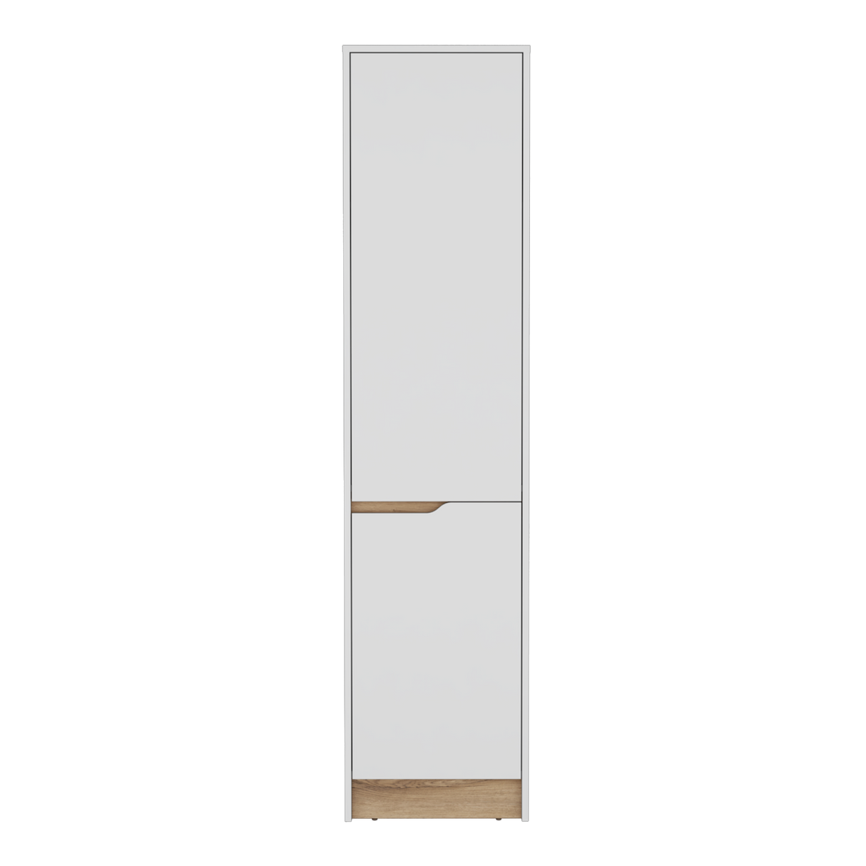 Alacena Soler Blanco 43x180cm con Dos Puertas - ALACENAS Y MUEBLES MICROONDAS | Bylmo