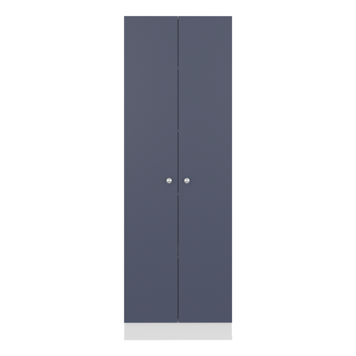 Alacena Blanco y Azul 60x180.6cm con Dos Puertas - ALACENAS Y MUEBLES MICROONDAS | Bylmo