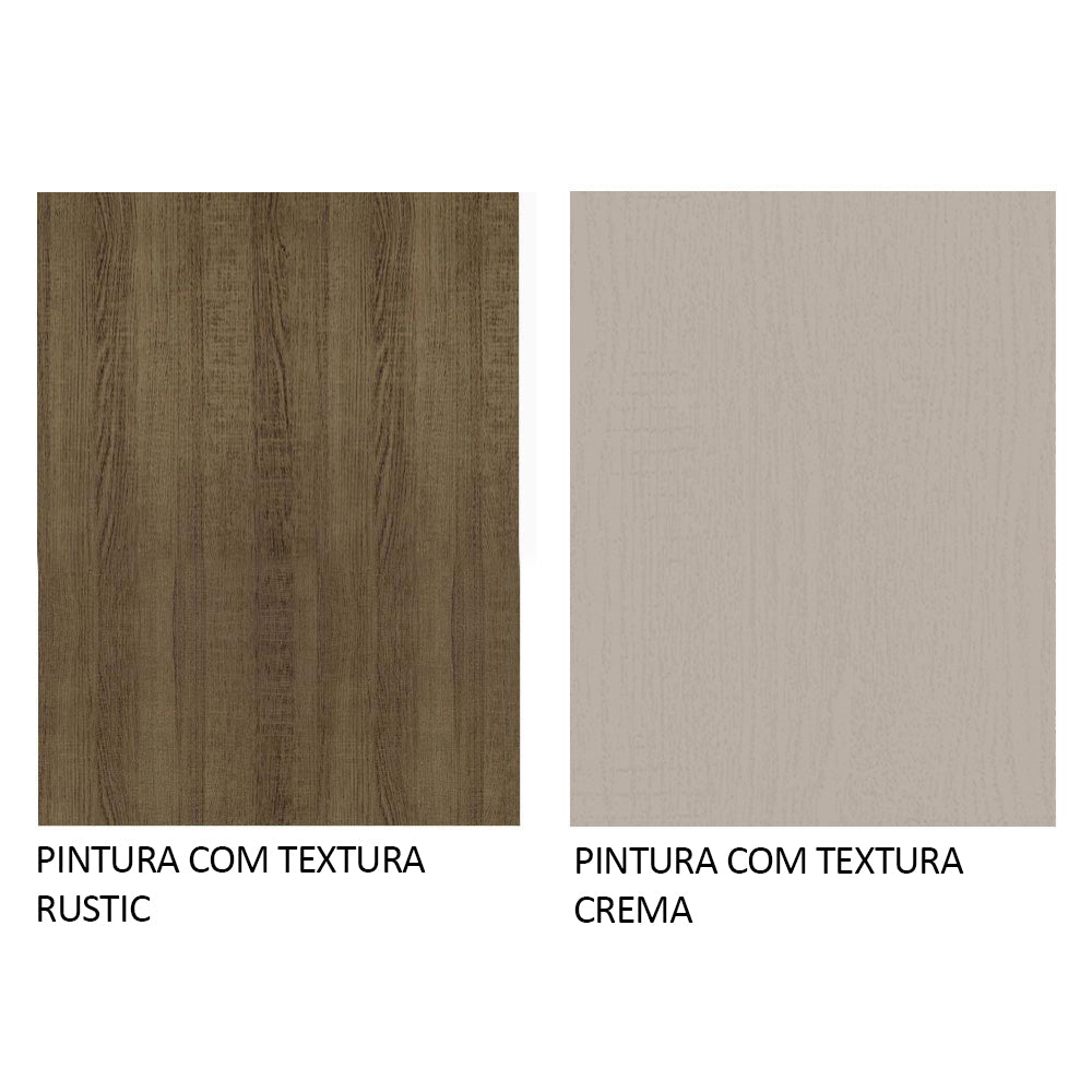 Gabinete Superior de Garaje Marron y Crema 80x33cm Resistente a la Humedad con Un Compartimiento - GABINETES SUPERIORES PARA GARAJE | Bylmo