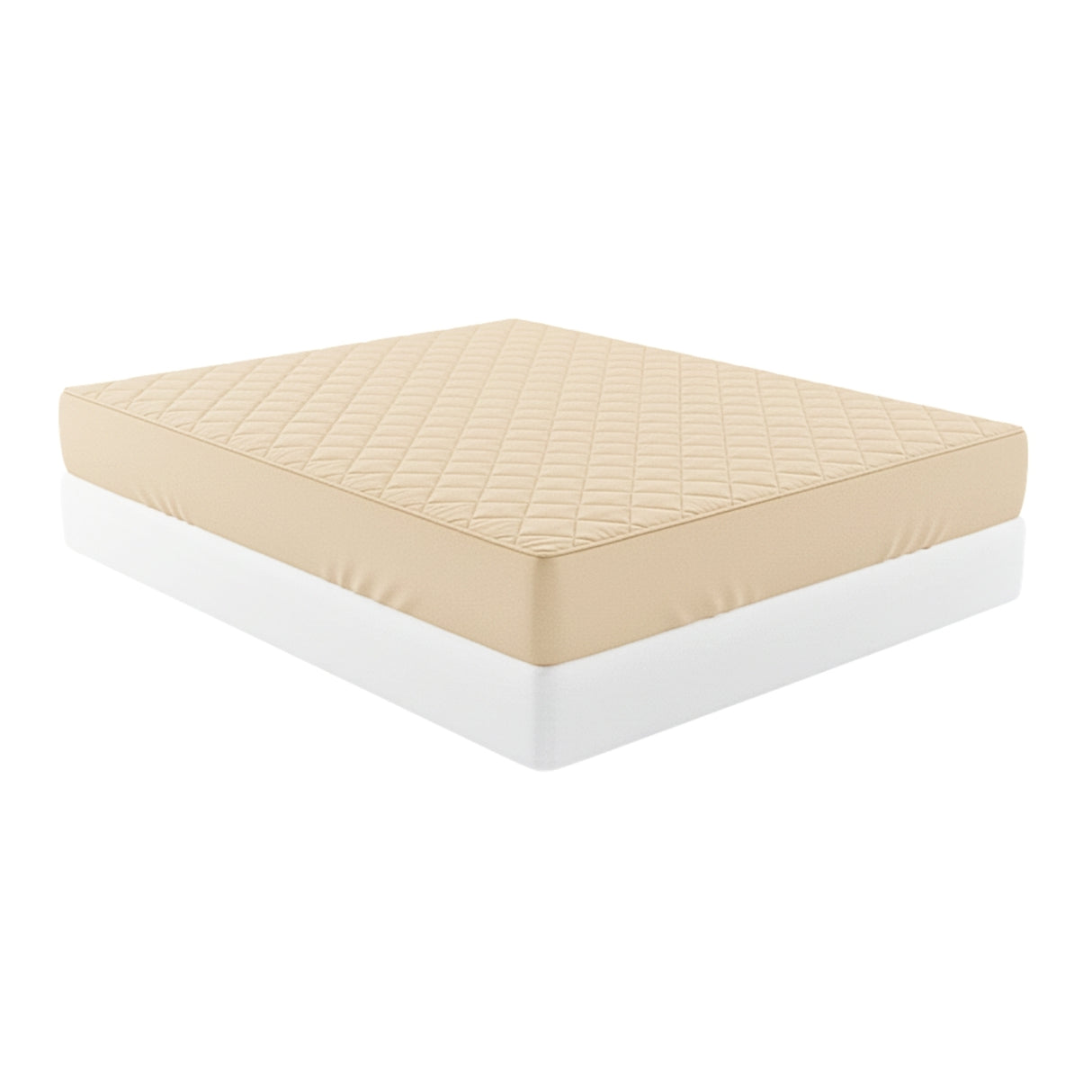 Protector de Colchón Beige Queen 160 X 190 Cm Antifluido - PROTECTORES DE COLCHON | Bylmo