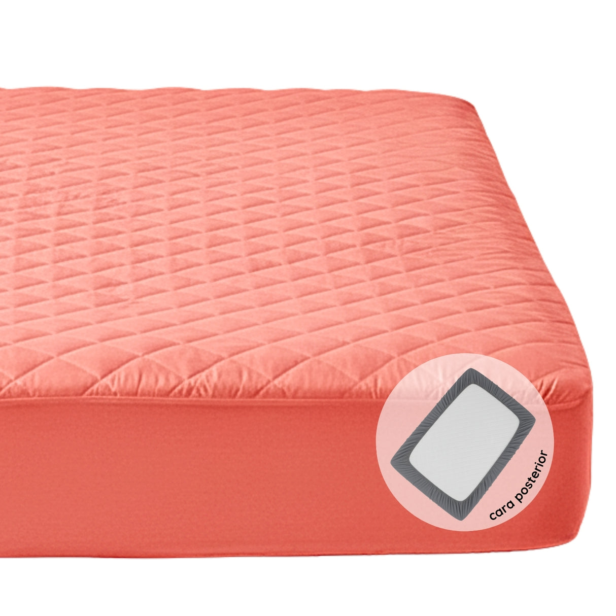 Protector de Colchón Coral Queen 160 X 190 Cm Antifluido - PROTECTORES DE COLCHON | Bylmo