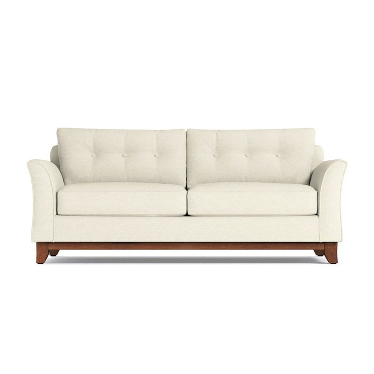 Sofá Claus Blanco 180x80cm Cuero Sintetico Ecológico de Un Puesto - SOFAS Y POLTRONAS | Bylmo